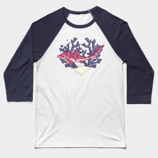 MINCE, the Leopard Shark Baseball T-Shirt